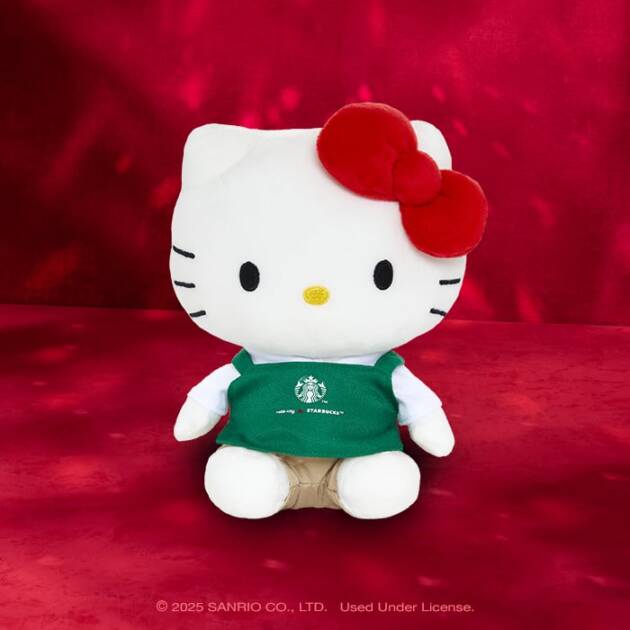 Hello Kitty Starbucks Boxed Plush | Edición Limitada USA 🇺🇸