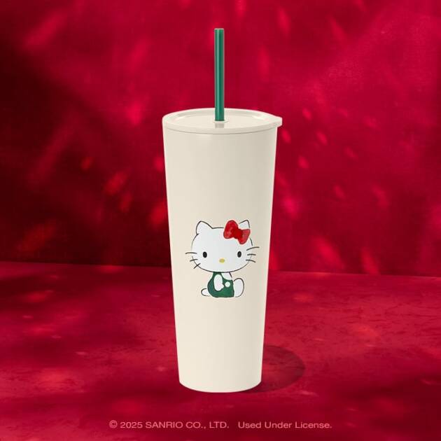 Hello Kitty Starbucks Stainless steel cold cup | Edición Limitada USA 🇺🇸