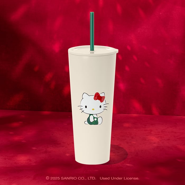 Hello Kitty Starbucks Stainless steel cold cup | Edición Limitada USA 🇺🇸