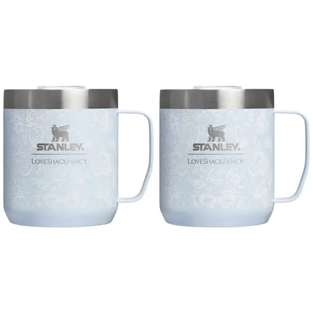 Stanley 1913 x LoveShackFancy Holiday Everyday Camp Mug Set | 12 OZ