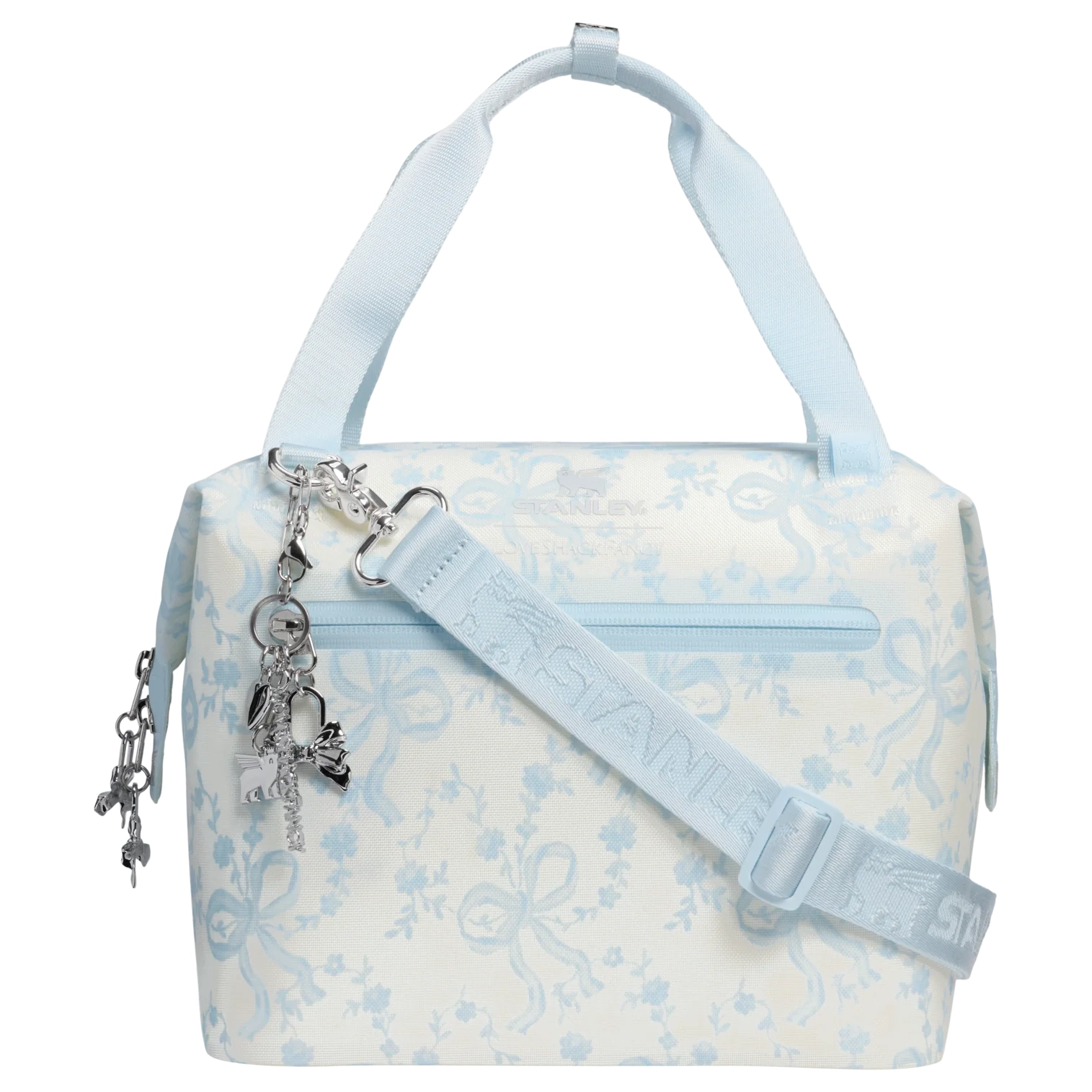 Stanley 1913 x LoveShackFancy Holiday All Day Julienne Mini Cooler | 10 Can | 7.4 QT | 7.0 L Coquette Bow Winter Ice